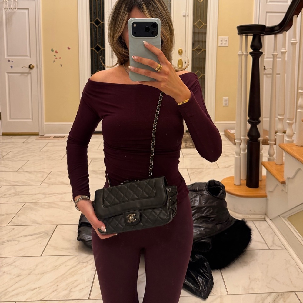 Chanel Classic Black Quilted Shoulder Bag